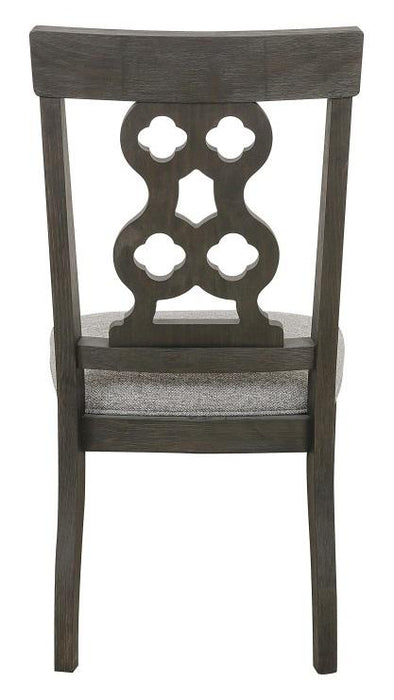 Homelegance Arasina Side Chair in Dark Pewter (Set of 2) - Premium Side Chair from Homelegance (Titan Warehouse) - Just $138.45! Shop now at Furniture Wholesale Plus  We are the best furniture store in Nashville, Hendersonville, Goodlettsville, Madison, Antioch, Mount Juliet, Lebanon, Gallatin, Springfield, Murfreesboro, Franklin, Brentwood