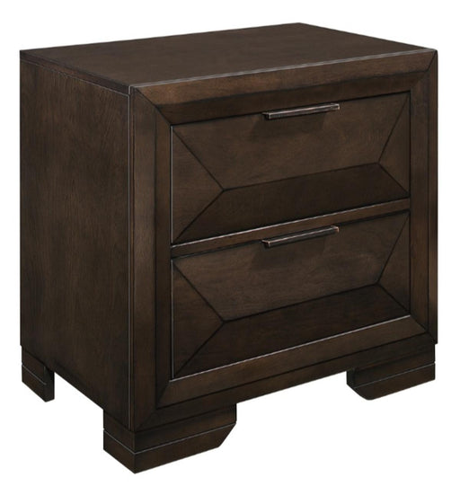 Homelegance Chesky Nightstand in Warm Espresso 1753-4 - Premium Nightstand from Homelegance (Titan Warehouse) - Just $198.90! Shop now at Furniture Wholesale Plus  We are the best furniture store in Nashville, Hendersonville, Goodlettsville, Madison, Antioch, Mount Juliet, Lebanon, Gallatin, Springfield, Murfreesboro, Franklin, Brentwood
