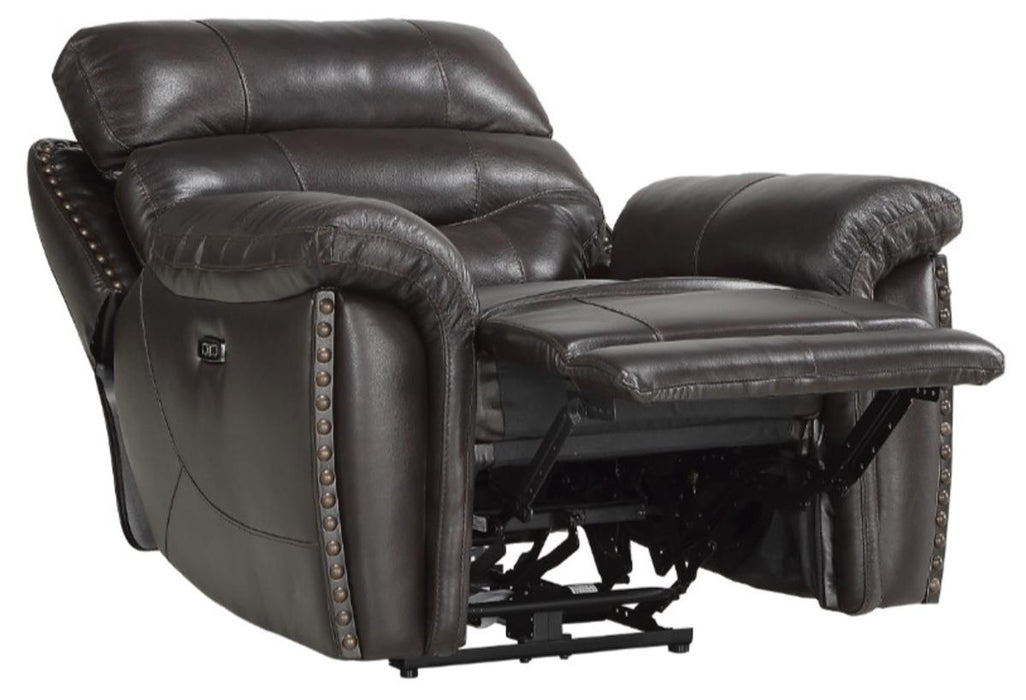 Homelegance Furniture Lance Power Reclining Chair with Power Headrest and USB Port in Brown 9527BRW-1PWH - Premium Chair from Homelegance (Titan Warehouse) - Just $1031.55! Shop now at Furniture Wholesale Plus  We are the best furniture store in Nashville, Hendersonville, Goodlettsville, Madison, Antioch, Mount Juliet, Lebanon, Gallatin, Springfield, Murfreesboro, Franklin, Brentwood