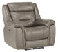 Homelegance Furniture Danio Power Double Reclining Chair with Power Headrests in Brownish Gray 9528BRG-1PWH - Premium Chair from Homelegance (Titan Warehouse) - Just $1031.55! Shop now at Furniture Wholesale Plus  We are the best furniture store in Nashville, Hendersonville, Goodlettsville, Madison, Antioch, Mount Juliet, Lebanon, Gallatin, Springfield, Murfreesboro, Franklin, Brentwood