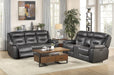 Homelegance Furniture Danio Power Double Reclining Loveseat with Power Headrests in Dark Gray 9528DGY-2PWH - Premium Loveseat from Homelegance (Titan Warehouse) - Just $1655.55! Shop now at Furniture Wholesale Plus  We are the best furniture store in Nashville, Hendersonville, Goodlettsville, Madison, Antioch, Mount Juliet, Lebanon, Gallatin, Springfield, Murfreesboro, Franklin, Brentwood