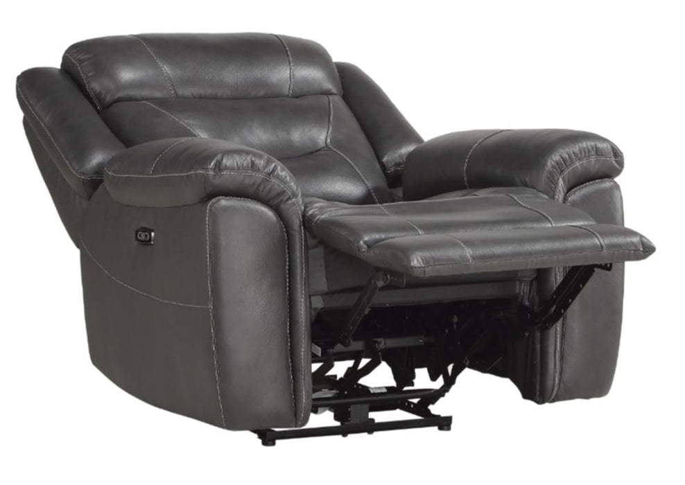 Homelegance Furniture Danio Power Double Reclining Chair with Power Headrests in Dark Gray 9528DGY-1PWH - Premium Chair from Homelegance (Titan Warehouse) - Just $1031.55! Shop now at Furniture Wholesale Plus  We are the best furniture store in Nashville, Hendersonville, Goodlettsville, Madison, Antioch, Mount Juliet, Lebanon, Gallatin, Springfield, Murfreesboro, Franklin, Brentwood