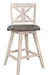 Homelegance Amsonia Swivel Counter Height Chair in Gray and White (Set of 2) - Premium Chair from Homelegance (Titan Warehouse) - Just $117! Shop now at Furniture Wholesale Plus  We are the best furniture store in Nashville, Hendersonville, Goodlettsville, Madison, Antioch, Mount Juliet, Lebanon, Gallatin, Springfield, Murfreesboro, Franklin, Brentwood