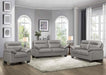 Homelegance Furniture Denizen Sofa in Gray 9537GRY-3 - Premium Sofa from Homelegance (Titan Warehouse) - Just $1031.55! Shop now at Furniture Wholesale Plus  We are the best furniture store in Nashville, Hendersonville, Goodlettsville, Madison, Antioch, Mount Juliet, Lebanon, Gallatin, Springfield, Murfreesboro, Franklin, Brentwood