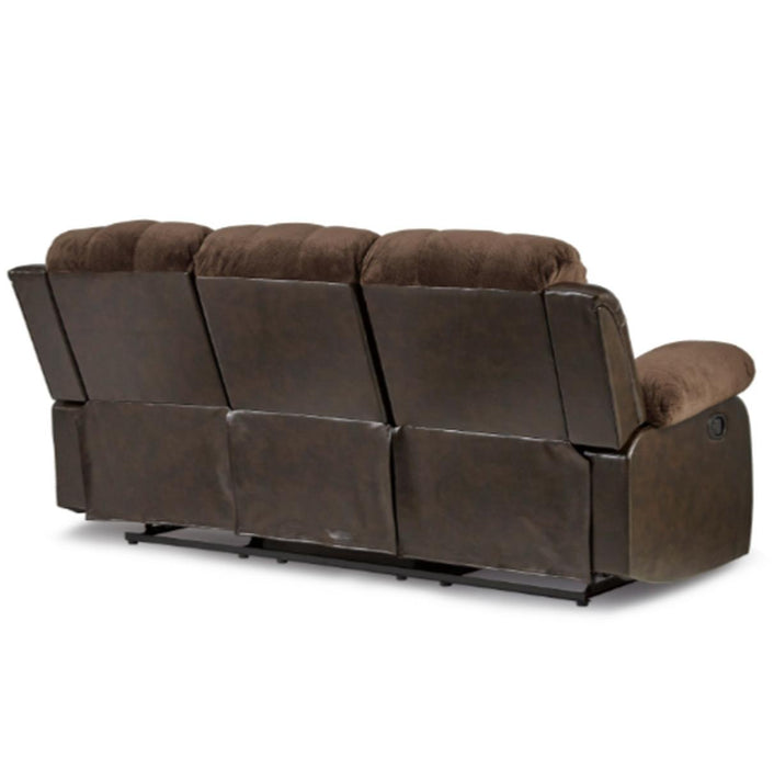 Homelegance Furniture Granley Double Reclining Sofa in Chocolate 9700FCP-3 - Premium Sofa from Homelegance (Titan Warehouse) - Just $836.55! Shop now at Furniture Wholesale Plus  We are the best furniture store in Nashville, Hendersonville, Goodlettsville, Madison, Antioch, Mount Juliet, Lebanon, Gallatin, Springfield, Murfreesboro, Franklin, Brentwood