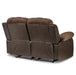 Homelegance Furniture Granley Double Reclining Loveseat in Chocolate 9700FCP-2 - Premium Loveseat from Homelegance (Titan Warehouse) - Just $739.05! Shop now at Furniture Wholesale Plus  We are the best furniture store in Nashville, Hendersonville, Goodlettsville, Madison, Antioch, Mount Juliet, Lebanon, Gallatin, Springfield, Murfreesboro, Franklin, Brentwood