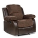 Homelegance Furniture Granley Reclining Chair in Chocolate 9700FCP-1 - Premium Chair from Homelegance (Titan Warehouse) - Just $427.05! Shop now at Furniture Wholesale Plus  We are the best furniture store in Nashville, Hendersonville, Goodlettsville, Madison, Antioch, Mount Juliet, Lebanon, Gallatin, Springfield, Murfreesboro, Franklin, Brentwood