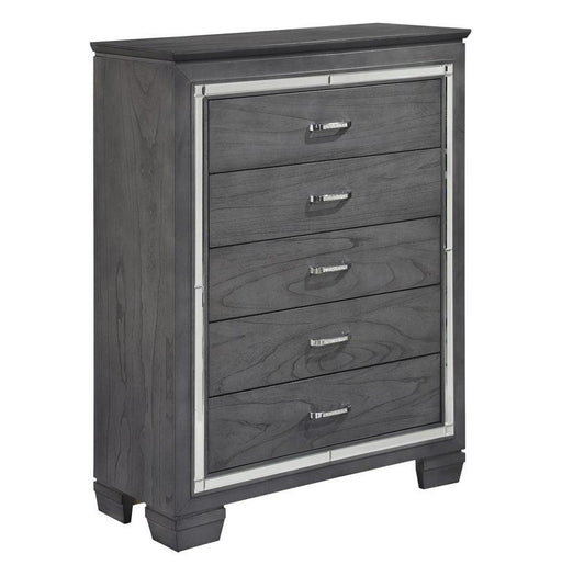 Homelegance Allura Chest in Gray 1916GY-9 - Premium Chest from Homelegance (Titan Warehouse) - Just $585! Shop now at Furniture Wholesale Plus  We are the best furniture store in Nashville, Hendersonville, Goodlettsville, Madison, Antioch, Mount Juliet, Lebanon, Gallatin, Springfield, Murfreesboro, Franklin, Brentwood
