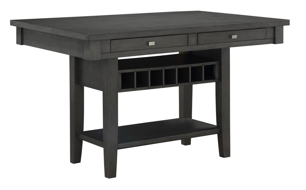 Homelegance Baresford Counter Height Table in Gray 5674-36* - Premium Table from Homelegance (Titan Warehouse) - Just $555.75! Shop now at Furniture Wholesale Plus  We are the best furniture store in Nashville, Hendersonville, Goodlettsville, Madison, Antioch, Mount Juliet, Lebanon, Gallatin, Springfield, Murfreesboro, Franklin, Brentwood