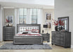 Homelegance Allura Nightstand in Gray 1916GY-4 - Premium Nightstand from Homelegance (Titan Warehouse) - Just $312! Shop now at Furniture Wholesale Plus  We are the best furniture store in Nashville, Hendersonville, Goodlettsville, Madison, Antioch, Mount Juliet, Lebanon, Gallatin, Springfield, Murfreesboro, Franklin, Brentwood