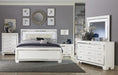 Homelegance Allura Full Panel Bed in White 1916FW-1* - Premium Bed from Homelegance (Titan Warehouse) - Just $661.05! Shop now at Furniture Wholesale Plus  We are the best furniture store in Nashville, Hendersonville, Goodlettsville, Madison, Antioch, Mount Juliet, Lebanon, Gallatin, Springfield, Murfreesboro, Franklin, Brentwood