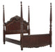 Homelegance Deryn Park Queen Poster Bed in Cherry 2243-1* - Premium Bed from Homelegance (Titan Warehouse) - Just $1090.05! Shop now at Furniture Wholesale Plus  We are the best furniture store in Nashville, Hendersonville, Goodlettsville, Madison, Antioch, Mount Juliet, Lebanon, Gallatin, Springfield, Murfreesboro, Franklin, Brentwood