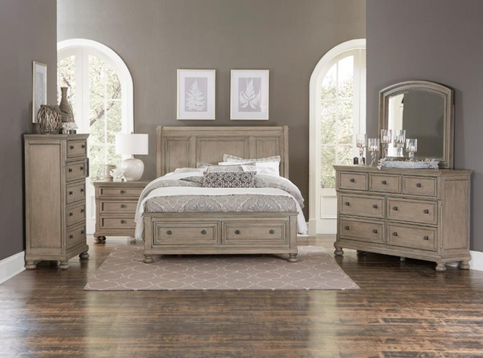 Homelegance Bethel Queen Sleigh Platform Bed with Footboard Storage in Gray 2259GY-1* - Premium Bed from Homelegance (Titan Warehouse) - Just $992.55! Shop now at Furniture Wholesale Plus  We are the best furniture store in Nashville, Hendersonville, Goodlettsville, Madison, Antioch, Mount Juliet, Lebanon, Gallatin, Springfield, Murfreesboro, Franklin, Brentwood