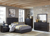 Homelegance Larchmont King Upholstered Platform Bed in Charcoal 5424K-1EK* - Premium Bed from Homelegance (Titan Warehouse) - Just $869.70! Shop now at Furniture Wholesale Plus  We are the best furniture store in Nashville, Hendersonville, Goodlettsville, Madison, Antioch, Mount Juliet, Lebanon, Gallatin, Springfield, Murfreesboro, Franklin, Brentwood