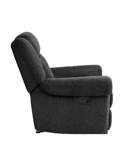 Homelegance Furniture Nutmeg Glider Reclining Chair in Charcoal Gray 9901CC-1 - Premium Recliner from Homelegance (Titan Warehouse) - Just $544.05! Shop now at Furniture Wholesale Plus  We are the best furniture store in Nashville, Hendersonville, Goodlettsville, Madison, Antioch, Mount Juliet, Lebanon, Gallatin, Springfield, Murfreesboro, Franklin, Brentwood