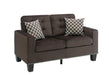 Homelegance Furniture Lantana Loveseat in Chocolate 9957CH-2 - Premium Loveseat from Homelegance (Titan Warehouse) - Just $388.05! Shop now at Furniture Wholesale Plus  We are the best furniture store in Nashville, Hendersonville, Goodlettsville, Madison, Antioch, Mount Juliet, Lebanon, Gallatin, Springfield, Murfreesboro, Franklin, Brentwood