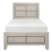 Homelegance Furniture Quinby Twin Panel Bed in Light Brown 1525T-1 - Premium Bed from Homelegance (Titan Warehouse) - Just $146.25! Shop now at Furniture Wholesale Plus  We are the best furniture store in Nashville, Hendersonville, Goodlettsville, Madison, Antioch, Mount Juliet, Lebanon, Gallatin, Springfield, Murfreesboro, Franklin, Brentwood