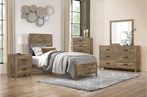 Homelegance Furniture Mandan Twin Panel Bed in Weathered Pine 1910T-1* - Premium Bed from Homelegance (Titan Warehouse) - Just $271.05! Shop now at Furniture Wholesale Plus  We are the best furniture store in Nashville, Hendersonville, Goodlettsville, Madison, Antioch, Mount Juliet, Lebanon, Gallatin, Springfield, Murfreesboro, Franklin, Brentwood