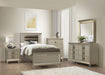 Homelegance Furniture Youth Loudon 2 Drawer Nightstand in Champagne Metallic B1515-4 - Premium Nightstand from Homelegance (Titan Warehouse) - Just $310.05! Shop now at Furniture Wholesale Plus  We are the best furniture store in Nashville, Hendersonville, Goodlettsville, Madison, Antioch, Mount Juliet, Lebanon, Gallatin, Springfield, Murfreesboro, Franklin, Brentwood