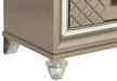 Homelegance Furniture Loudon 2 Drawer Nightstand in Champagne Metallic 1515-4 - Premium Nightstand from Homelegance (Titan Warehouse) - Just $407.55! Shop now at Furniture Wholesale Plus  We are the best furniture store in Nashville, Hendersonville, Goodlettsville, Madison, Antioch, Mount Juliet, Lebanon, Gallatin, Springfield, Murfreesboro, Franklin, Brentwood