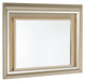 Homelegance Furniture Loudon Mirror with LED Lighting in Champagne Metallic 1515-6 - Premium Mirror from Homelegance (Titan Warehouse) - Just $235.95! Shop now at Furniture Wholesale Plus  We are the best furniture store in Nashville, Hendersonville, Goodlettsville, Madison, Antioch, Mount Juliet, Lebanon, Gallatin, Springfield, Murfreesboro, Franklin, Brentwood