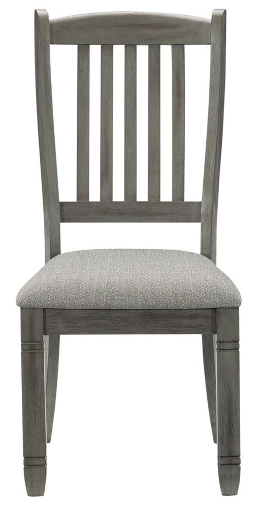 Homelegance Granby Side Chair in Antique Gray (Set of 2) 5627GYS - Premium Side Chair from Homelegance (Titan Warehouse) - Just $105.30! Shop now at Furniture Wholesale Plus  We are the best furniture store in Nashville, Hendersonville, Goodlettsville, Madison, Antioch, Mount Juliet, Lebanon, Gallatin, Springfield, Murfreesboro, Franklin, Brentwood