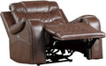Homelegance Furniture Putnam Swivel Glider Reclining Chair in Brown 9405BR-1 - Premium Glider from Homelegance (Titan Warehouse) - Just $602.55! Shop now at Furniture Wholesale Plus  We are the best furniture store in Nashville, Hendersonville, Goodlettsville, Madison, Antioch, Mount Juliet, Lebanon, Gallatin, Springfield, Murfreesboro, Franklin, Brentwood