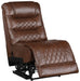 Homelegance Furniture Putnam Power Armless Reclining Chair in Brown 9405BR-ARPW - Premium Chair from Homelegance (Titan Warehouse) - Just $399.75! Shop now at Furniture Wholesale Plus  We are the best furniture store in Nashville, Hendersonville, Goodlettsville, Madison, Antioch, Mount Juliet, Lebanon, Gallatin, Springfield, Murfreesboro, Franklin, Brentwood