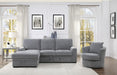 Homelegance Furniture Morelia Swivel Chair in Dark Gray 9468DG-1 - Premium Chair from Homelegance (Titan Warehouse) - Just $427.05! Shop now at Furniture Wholesale Plus  We are the best furniture store in Nashville, Hendersonville, Goodlettsville, Madison, Antioch, Mount Juliet, Lebanon, Gallatin, Springfield, Murfreesboro, Franklin, Brentwood