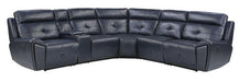 Homelegance Furniture Avenue Corner Seat in Navy 9469NVB-CR - Premium Chair from Homelegance (Titan Warehouse) - Just $536.25! Shop now at Furniture Wholesale Plus  We are the best furniture store in Nashville, Hendersonville, Goodlettsville, Madison, Antioch, Mount Juliet, Lebanon, Gallatin, Springfield, Murfreesboro, Franklin, Brentwood