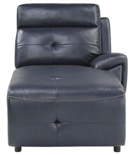 Homelegance Furniture Avenue Right Side Chaise in Navy 9469NVB-RC - Premium Chaise from Homelegance (Titan Warehouse) - Just $643.50! Shop now at Furniture Wholesale Plus  We are the best furniture store in Nashville, Hendersonville, Goodlettsville, Madison, Antioch, Mount Juliet, Lebanon, Gallatin, Springfield, Murfreesboro, Franklin, Brentwood