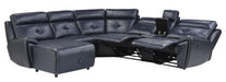 Homelegance Furniture Avenue Left Side Chaise in Navy 9469NVB-LC - Premium Chaise from Homelegance (Titan Warehouse) - Just $643.50! Shop now at Furniture Wholesale Plus  We are the best furniture store in Nashville, Hendersonville, Goodlettsville, Madison, Antioch, Mount Juliet, Lebanon, Gallatin, Springfield, Murfreesboro, Franklin, Brentwood