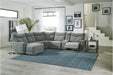 Homelegance Furniture Tesoro Right Side Reclining Chair in Dark Gray 9509DG-RR - Premium Chair from Homelegance (Titan Warehouse) - Just $491.40! Shop now at Furniture Wholesale Plus  We are the best furniture store in Nashville, Hendersonville, Goodlettsville, Madison, Antioch, Mount Juliet, Lebanon, Gallatin, Springfield, Murfreesboro, Franklin, Brentwood