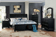 Homelegance Laurelin 3 Drawer Nightstand in Black 1714BK-4 - Premium Nightstand from Homelegance (Titan Warehouse) - Just $271.05! Shop now at Furniture Wholesale Plus  We are the best furniture store in Nashville, Hendersonville, Goodlettsville, Madison, Antioch, Mount Juliet, Lebanon, Gallatin, Springfield, Murfreesboro, Franklin, Brentwood