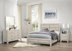 Homelegance Furniture Quinby King Panel Bed in Light Brown 1525K-1EK - Premium Bed from Homelegance (Titan Warehouse) - Just $212.55! Shop now at Furniture Wholesale Plus  We are the best furniture store in Nashville, Hendersonville, Goodlettsville, Madison, Antioch, Mount Juliet, Lebanon, Gallatin, Springfield, Murfreesboro, Franklin, Brentwood