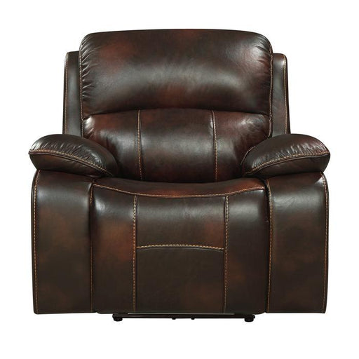 Mahala Glider Recliner Chair in Brown 8200BRW-1 - Premium Recliner from Homelegance (Titan Warehouse) - Just $877.50! Shop now at Furniture Wholesale Plus  We are the best furniture store in Nashville, Hendersonville, Goodlettsville, Madison, Antioch, Mount Juliet, Lebanon, Gallatin, Springfield, Murfreesboro, Franklin, Brentwood