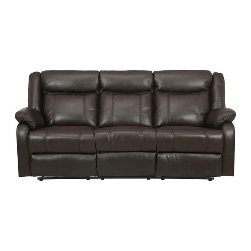 Homelegance Furniture Jude Double Glider Recliner Sofa in Brown 8201BRW-3 - Premium Sofa from Homelegance (Titan Warehouse) - Just $973.05! Shop now at Furniture Wholesale Plus  We are the best furniture store in Nashville, Hendersonville, Goodlettsville, Madison, Antioch, Mount Juliet, Lebanon, Gallatin, Springfield, Murfreesboro, Franklin, Brentwood