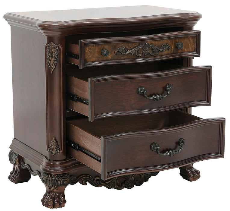 Homelegance Deryn Park 3 Drawer Nightstand  in Cherry 2243-4 - Premium Nightstand from Homelegance (Titan Warehouse) - Just $399.75! Shop now at Furniture Wholesale Plus  We are the best furniture store in Nashville, Hendersonville, Goodlettsville, Madison, Antioch, Mount Juliet, Lebanon, Gallatin, Springfield, Murfreesboro, Franklin, Brentwood