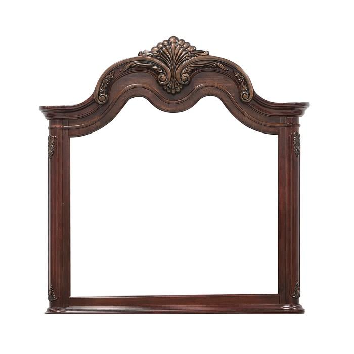 Homelegance Deryn Park Mirror in Cherry 2243-6 - Premium Mirror from Homelegance (Titan Warehouse) - Just $290.55! Shop now at Furniture Wholesale Plus  We are the best furniture store in Nashville, Hendersonville, Goodlettsville, Madison, Antioch, Mount Juliet, Lebanon, Gallatin, Springfield, Murfreesboro, Franklin, Brentwood