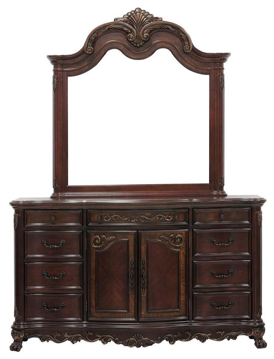 Homelegance Deryn Park 9 Drawer Dresser in Cherry 2243-5 - Premium Dresser from Homelegance (Titan Warehouse) - Just $1025.70! Shop now at Furniture Wholesale Plus  We are the best furniture store in Nashville, Hendersonville, Goodlettsville, Madison, Antioch, Mount Juliet, Lebanon, Gallatin, Springfield, Murfreesboro, Franklin, Brentwood