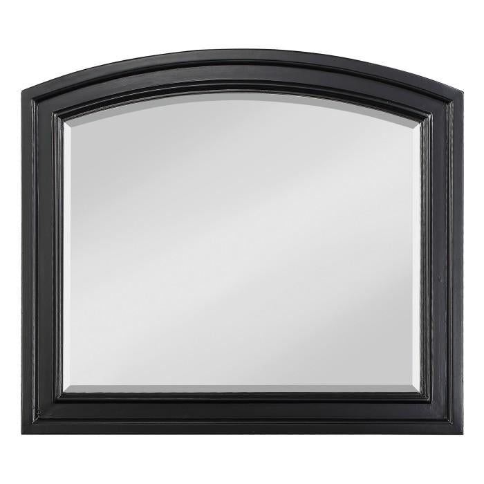 Homelegance Laurelin Mirror in Black 1714BK-6 - Premium Mirror from Homelegance (Titan Warehouse) - Just $146.25! Shop now at Furniture Wholesale Plus  We are the best furniture store in Nashville, Hendersonville, Goodlettsville, Madison, Antioch, Mount Juliet, Lebanon, Gallatin, Springfield, Murfreesboro, Franklin, Brentwood