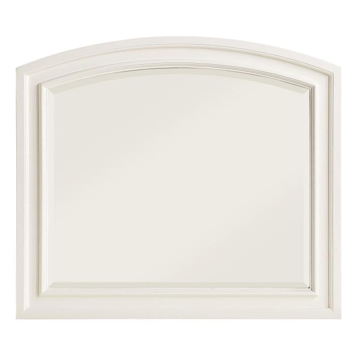 Homelegance Laurelin Mirror in White 1714W-6 - Premium Mirror from Homelegance (Titan Warehouse) - Just $146.25! Shop now at Furniture Wholesale Plus  We are the best furniture store in Nashville, Hendersonville, Goodlettsville, Madison, Antioch, Mount Juliet, Lebanon, Gallatin, Springfield, Murfreesboro, Franklin, Brentwood