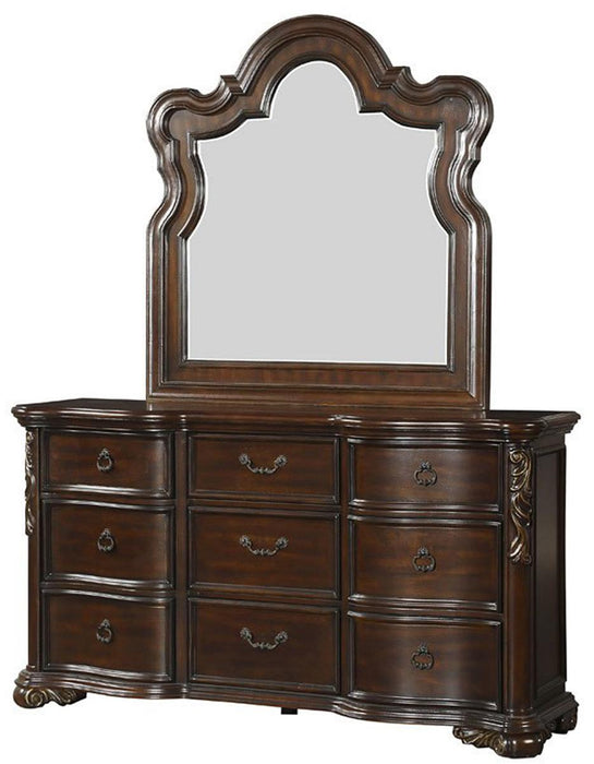 Homelegance Royal Highlands 9 Drawer Dresser in Rich Cherry 1603-5 - Premium Dresser from Homelegance (Titan Warehouse) - Just $936! Shop now at Furniture Wholesale Plus  We are the best furniture store in Nashville, Hendersonville, Goodlettsville, Madison, Antioch, Mount Juliet, Lebanon, Gallatin, Springfield, Murfreesboro, Franklin, Brentwood