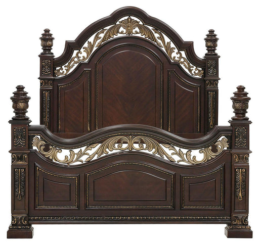 Homelegance Catalonia Queen Poster Bed in Cherry 1824-1 - Premium Bed from Homelegance (Titan Warehouse) - Just $1343.55! Shop now at Furniture Wholesale Plus  We are the best furniture store in Nashville, Hendersonville, Goodlettsville, Madison, Antioch, Mount Juliet, Lebanon, Gallatin, Springfield, Murfreesboro, Franklin, Brentwood