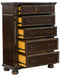 Homelegance Catalonia 5 Drawer Chest in Cherry 1824-9 - Premium Chest from Homelegance (Titan Warehouse) - Just $721.50! Shop now at Furniture Wholesale Plus  We are the best furniture store in Nashville, Hendersonville, Goodlettsville, Madison, Antioch, Mount Juliet, Lebanon, Gallatin, Springfield, Murfreesboro, Franklin, Brentwood