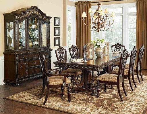 Homelegance Catalonia Rectangular Pedestal Dining Table in Cherry 1824-112 - Premium Dining Table from Homelegance (Titan Warehouse) - Just $1246.05! Shop now at Furniture Wholesale Plus  We are the best furniture store in Nashville, Hendersonville, Goodlettsville, Madison, Antioch, Mount Juliet, Lebanon, Gallatin, Springfield, Murfreesboro, Franklin, Brentwood