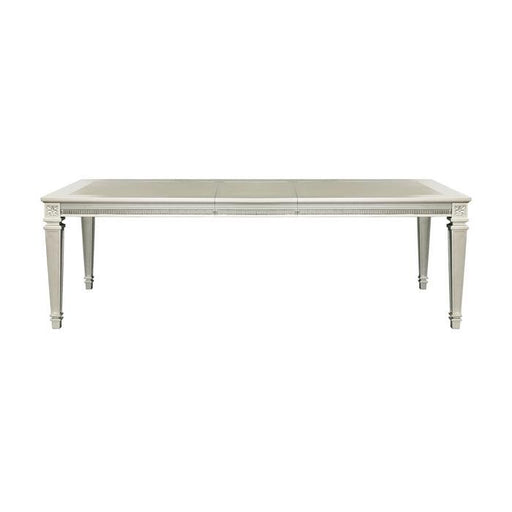 Homelegance Bevelle Rectangular Dining Table in Silver 1958-96 - Premium Dining Table from Homelegance (Titan Warehouse) - Just $711.75! Shop now at Furniture Wholesale Plus  We are the best furniture store in Nashville, Hendersonville, Goodlettsville, Madison, Antioch, Mount Juliet, Lebanon, Gallatin, Springfield, Murfreesboro, Franklin, Brentwood