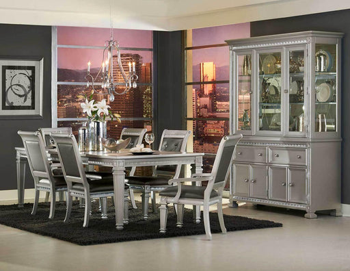 Homelegance Bevelle Rectangular Dining Table in Silver 1958-96 - Premium Dining Table from Homelegance (Titan Warehouse) - Just $711.75! Shop now at Furniture Wholesale Plus  We are the best furniture store in Nashville, Hendersonville, Goodlettsville, Madison, Antioch, Mount Juliet, Lebanon, Gallatin, Springfield, Murfreesboro, Franklin, Brentwood