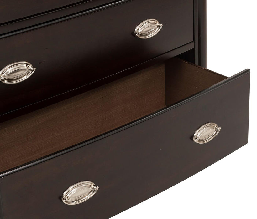 Homelegance Marston 5 Drawer Chest in Dark Cherry 2615DC-9 - Premium Chest from Homelegance (Titan Warehouse) - Just $711.75! Shop now at Furniture Wholesale Plus  We are the best furniture store in Nashville, Hendersonville, Goodlettsville, Madison, Antioch, Mount Juliet, Lebanon, Gallatin, Springfield, Murfreesboro, Franklin, Brentwood