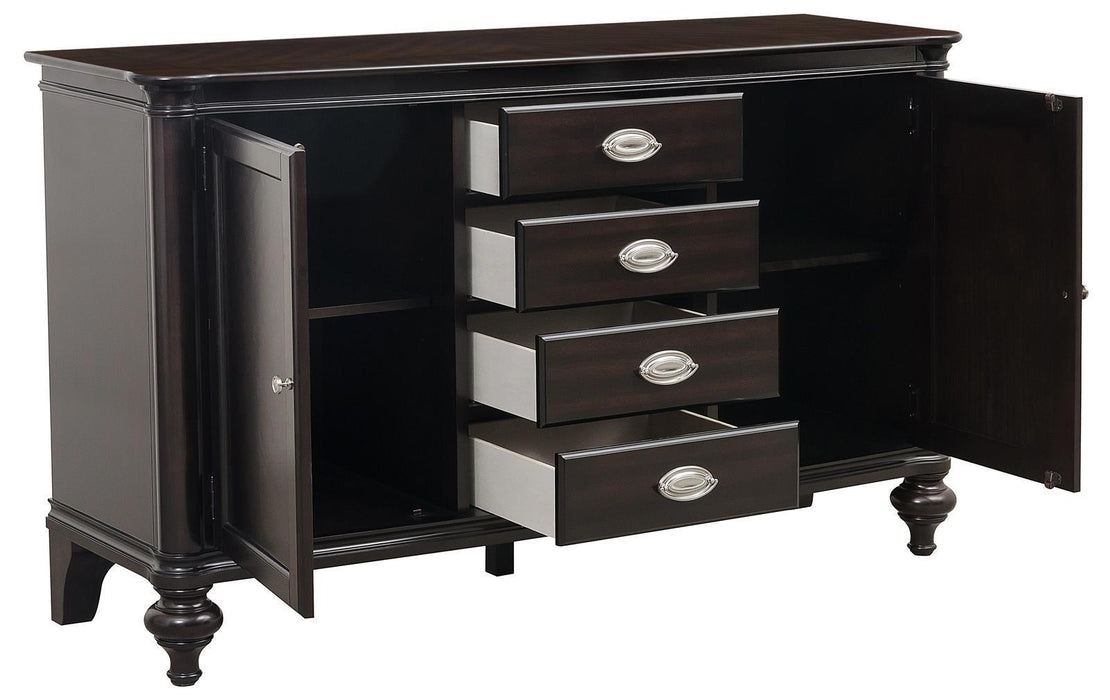 Homelegance Marston Buffet in Dark Cherry 2615DC-55 - Premium Buffet from Homelegance (Titan Warehouse) - Just $758.55! Shop now at Furniture Wholesale Plus  We are the best furniture store in Nashville, Hendersonville, Goodlettsville, Madison, Antioch, Mount Juliet, Lebanon, Gallatin, Springfield, Murfreesboro, Franklin, Brentwood